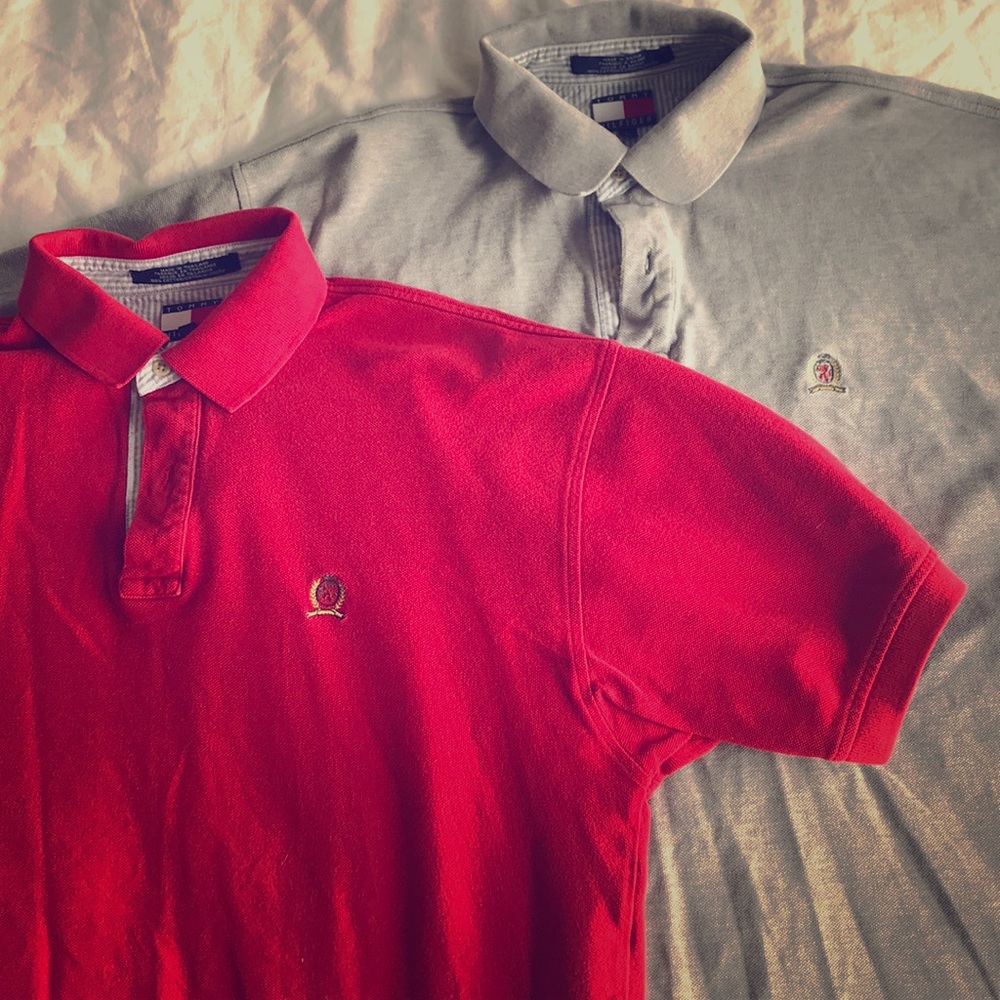 Tommy Hilfiger Polo Shirts - Lot of 2